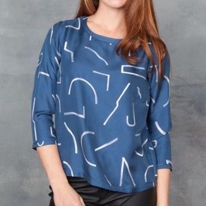 Sample Sale Dusen Dusen silk top XS